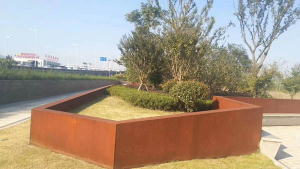 土默特右耐候钢挡土墙